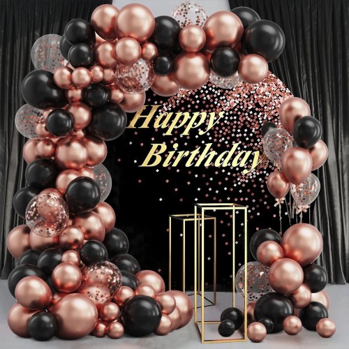 Balony lateksowe ROSE GOLD 20 sztuk 30 cm RÓŻOWE ZŁOTO