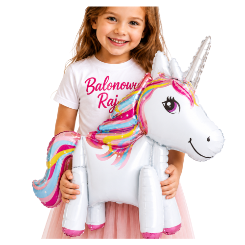 Balon foliowy stojący jednorożec 60x68 roczek unicorn.png