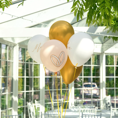 Balony lateksowe Mąż:Żona 12 cali 6 szt. zestaw11.png