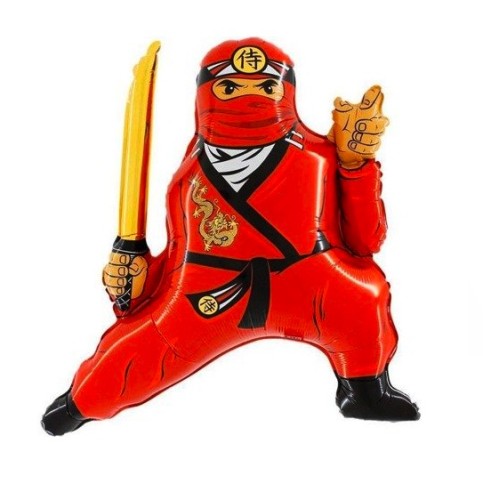 Balon Foliowy - Ninja Czerwony.jpg