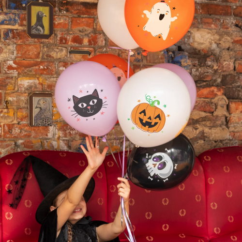 Balony Halloween 12cali 8 szt. zestaw11.png