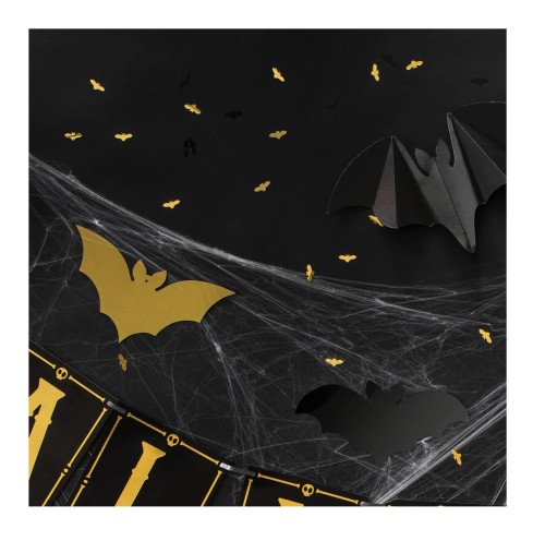 Konfetti foliowe Halloween Dynie pomarańczowe 15g11Konfetti foliowe Halloween Nietoperze złoto-czarne 15g111.jpg