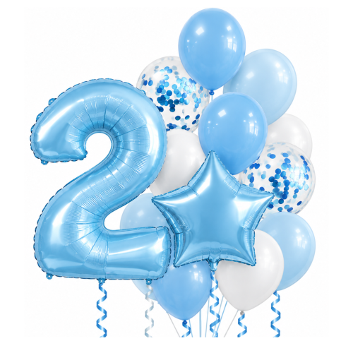 BALONY BŁĘKITNE NA URODZINY cyfra 0-9 DOWOLNA 100cm gwiazda dla chłopca HEL.png