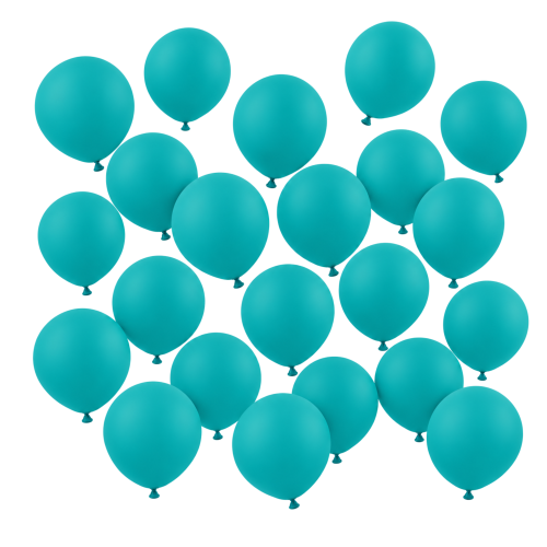 Balony lateksowe turkusowe 20 szt 5 cali.png