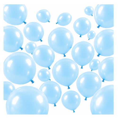 Balony lateksowe błękitne 20 szt 5 cali Baby Blue .png