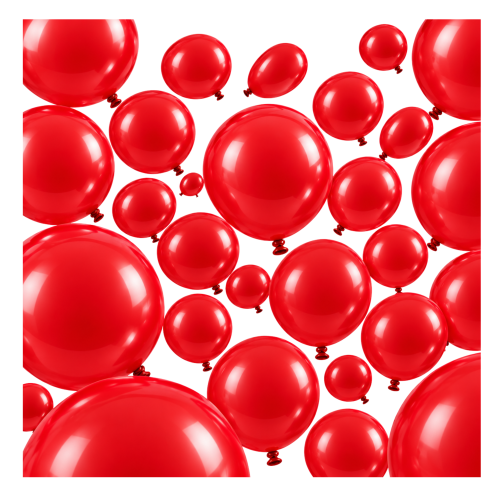Balony lateksowe czerwone metaliczne 20 szt 5 cali.png
