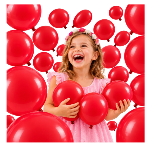 Balony lateksowe czerwone metaliczne 20 szt 5 cali.png